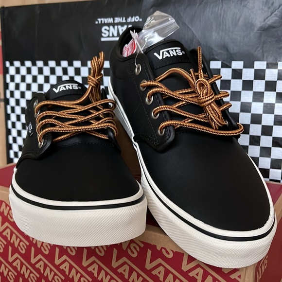 Vans Atwood Leather Black/Marshmallow WMNS sneakers - Picture 10 of 16